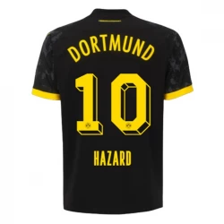 BVB Borussia Dortmund Fodboldtrøjer 2023-24 Eden Hazard #10 Udebanetrøje Mænd